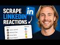 How to Scrape LinkedIn Post Reactions? (RapidAPI + PullAPI)