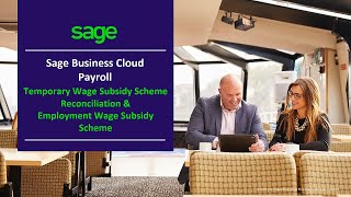 Sage Business Cloud Payroll (Ireland) - Employment Wage Subsidy Scheme