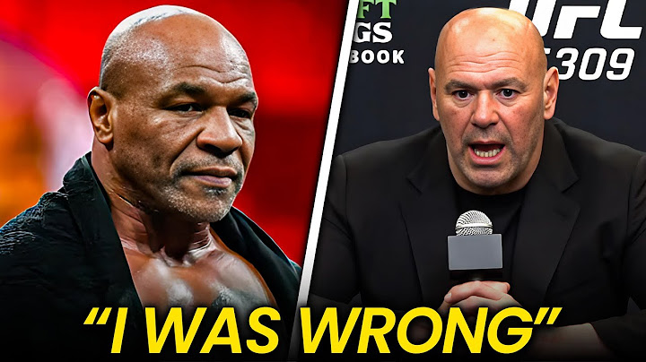 ‘Mike Tyson was RIGHT and I was WRONG’ Dana White Reacted to the Fight Results!!