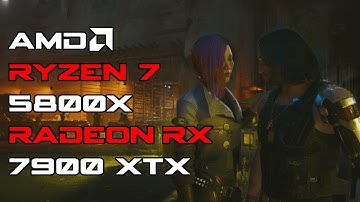 Cyberpunk 2077 Phantom Liberty Max Settings Ray Tracing Ultrawide 3440x1440 | RX 7900 XTX | R7 5800X