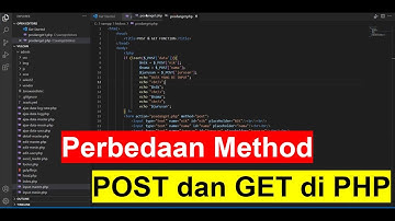 Perbedaan method POST dan GET di PHP