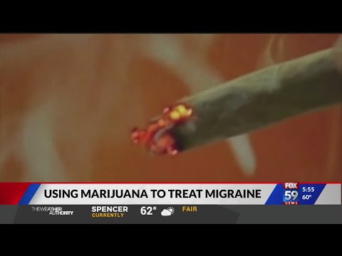 New study following people with migranes self-medicating with marijuana