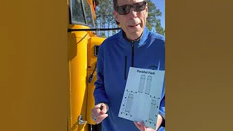 62. Skills – How to Parallel Park / Service Door Side? – Class B CDL School Bus