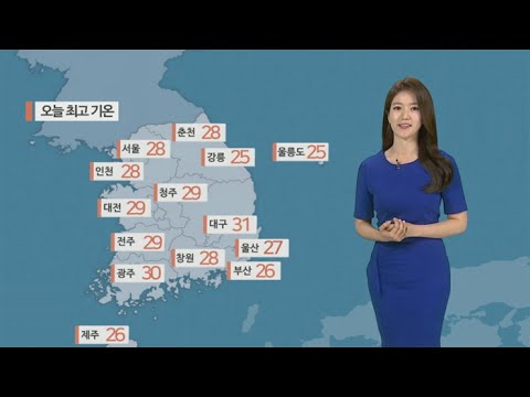 [날씨] 반가운 비, 더위 꺾여…"우산 챙기세요" / 연합뉴스TV (YonhapnewsTV)