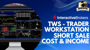 Interactive Brokers Tutorial: How to Find Short Sale Cost & Income from IB Trader Workstation -TWS