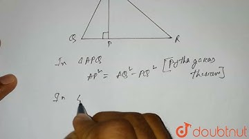 In the given figure ,  PR gt PQ  Prove that :  AR gt AQ  | 9 | CHAPTERWISE REVISION (STAGE 1)  |...