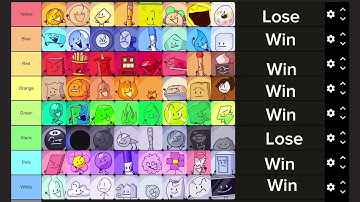 Bfb colour viewer voting 1 [BCVV] @BFDI