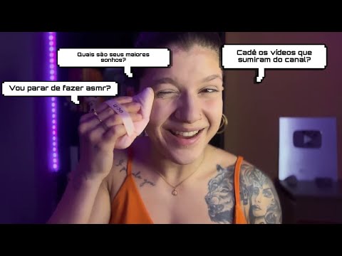 ASMR RESPONDENDO PERGUNTAS ÍNTIMAS E INDISCRETAS 💤