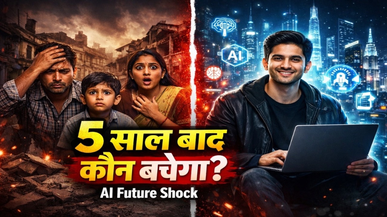 AI से Middle Class का Future | 5 साल बाद कौन बचेगा और कौन पिछड़ जाएगा? | Earn with AI  | EarnJo Max