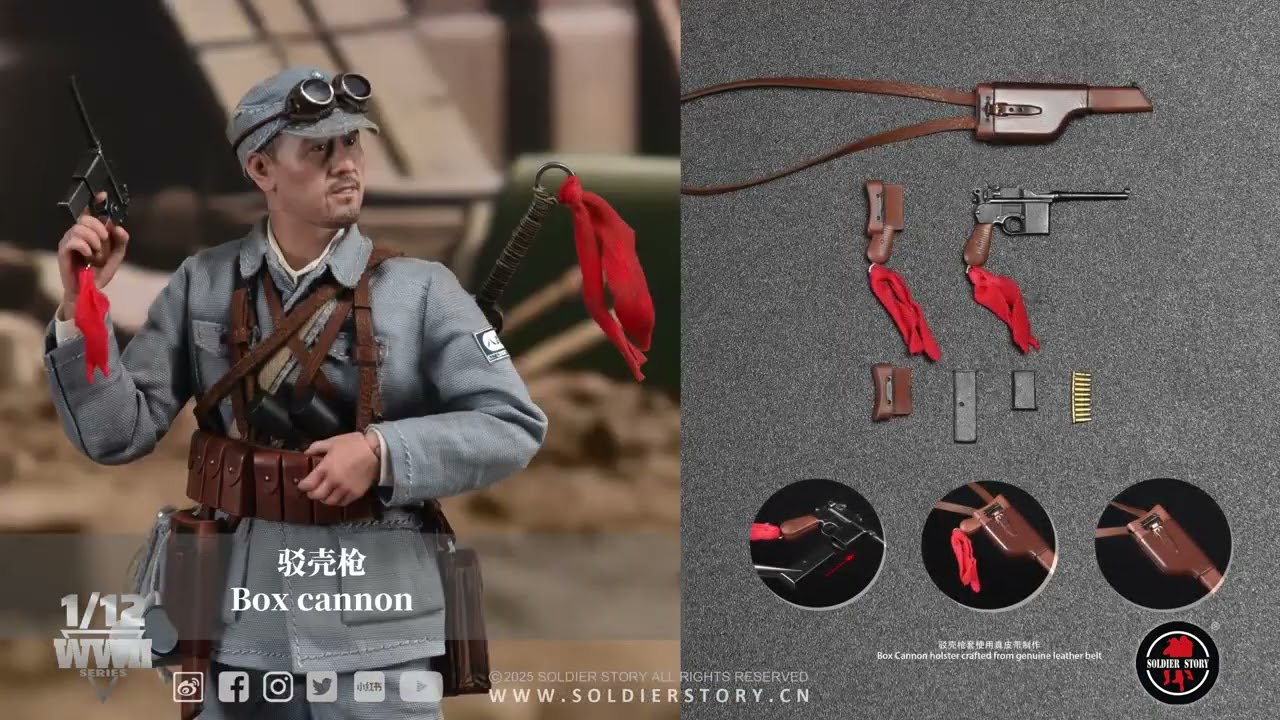 SSM010 Soldier Story 1/12 Eight Route Army Scout