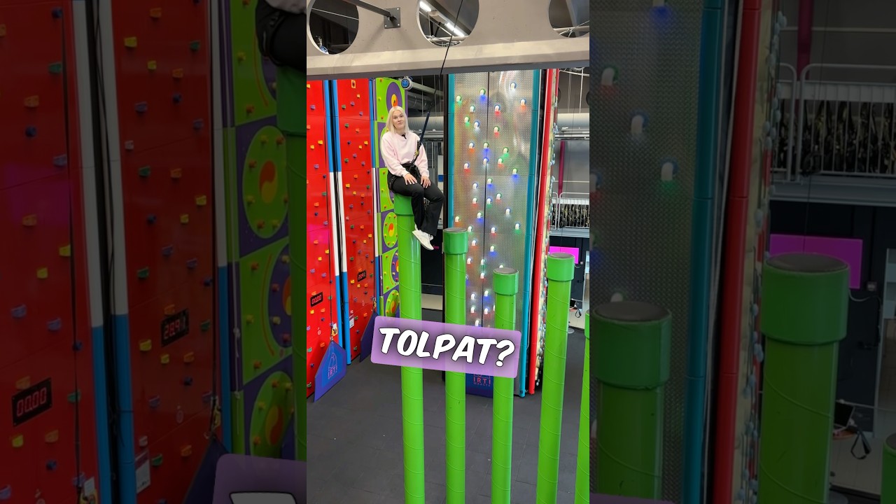 Pitääkö mun siis hypätä täältä alas? 😳