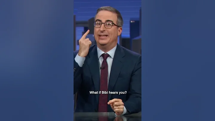 John Oliver COOKS Joe Biden on Gaza/Israel! 🇵🇸