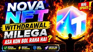 Treasure nft new update today | nova nft new update today | withdrawal update