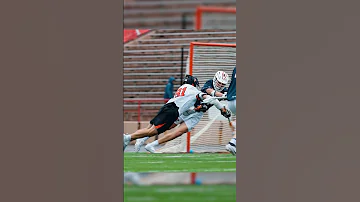 This Dagger Lacrosse Goal Was PURE GRIT 😤 #shorts