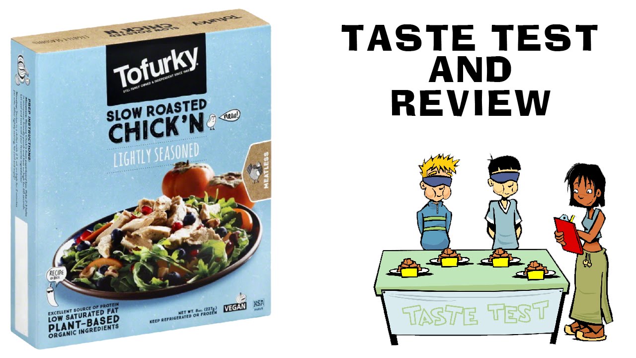 Tofurky Slow Roasted Chick'n Lightly Seasoned Vegan Food Review And a