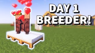 EASIEST Villager Breeder in Minecraft 1.20!