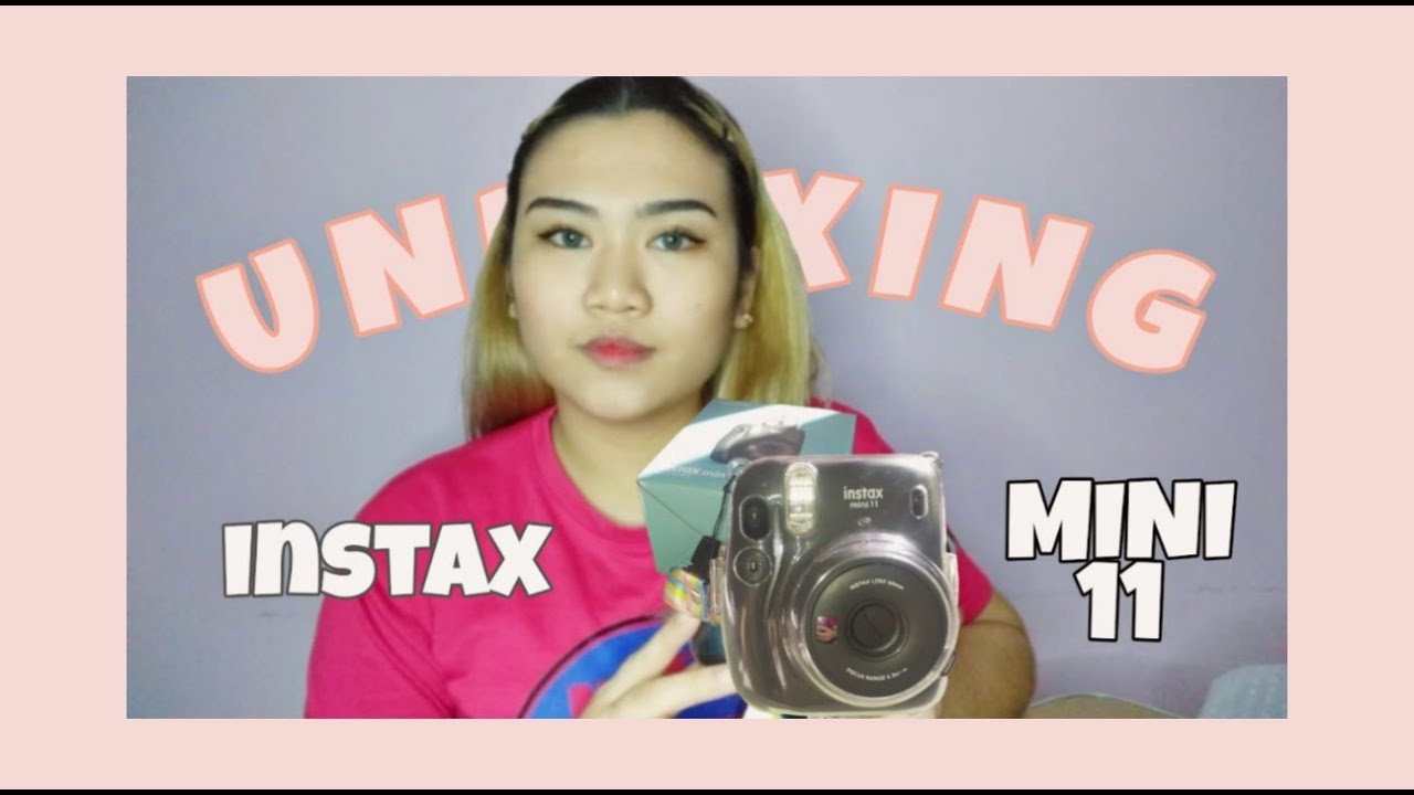 UNBOXING MY INSTAX MINI 11 YouTube