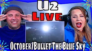 REACTION TO U2 - October/Bullet The Blue Sky (Live in Paris 2015) THE WOLF HUNTERZ REACTIONS