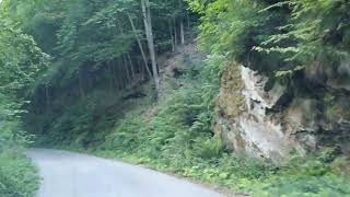 Vožnja na putu  prema Busovačkoj planini