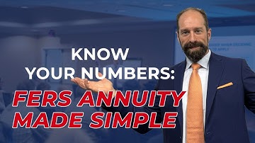 How To Calculate Your Federal Employee FERS Annuity (With Example!)
