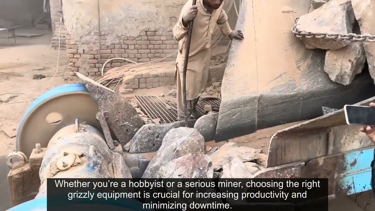 What grizzly equipment is best for placer gold mining?