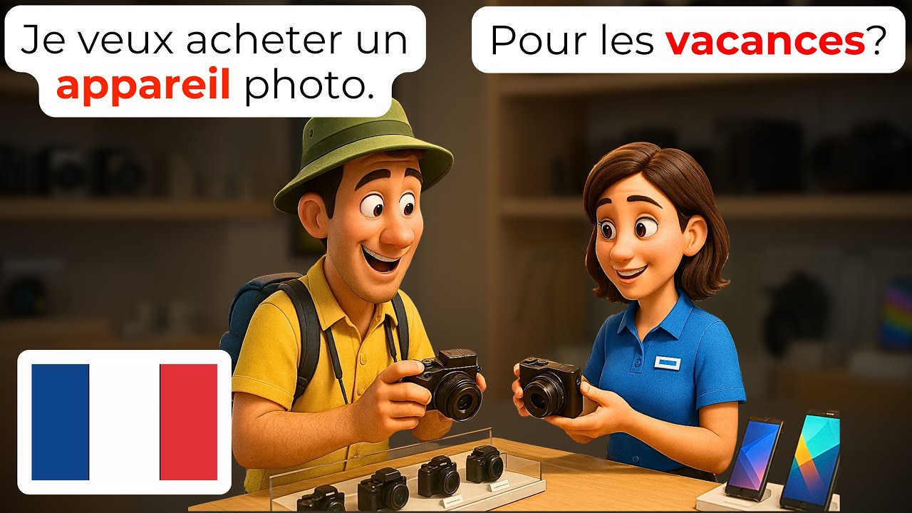 🇫🇷 Покупка технологий на французском | Диалоги A1-A2