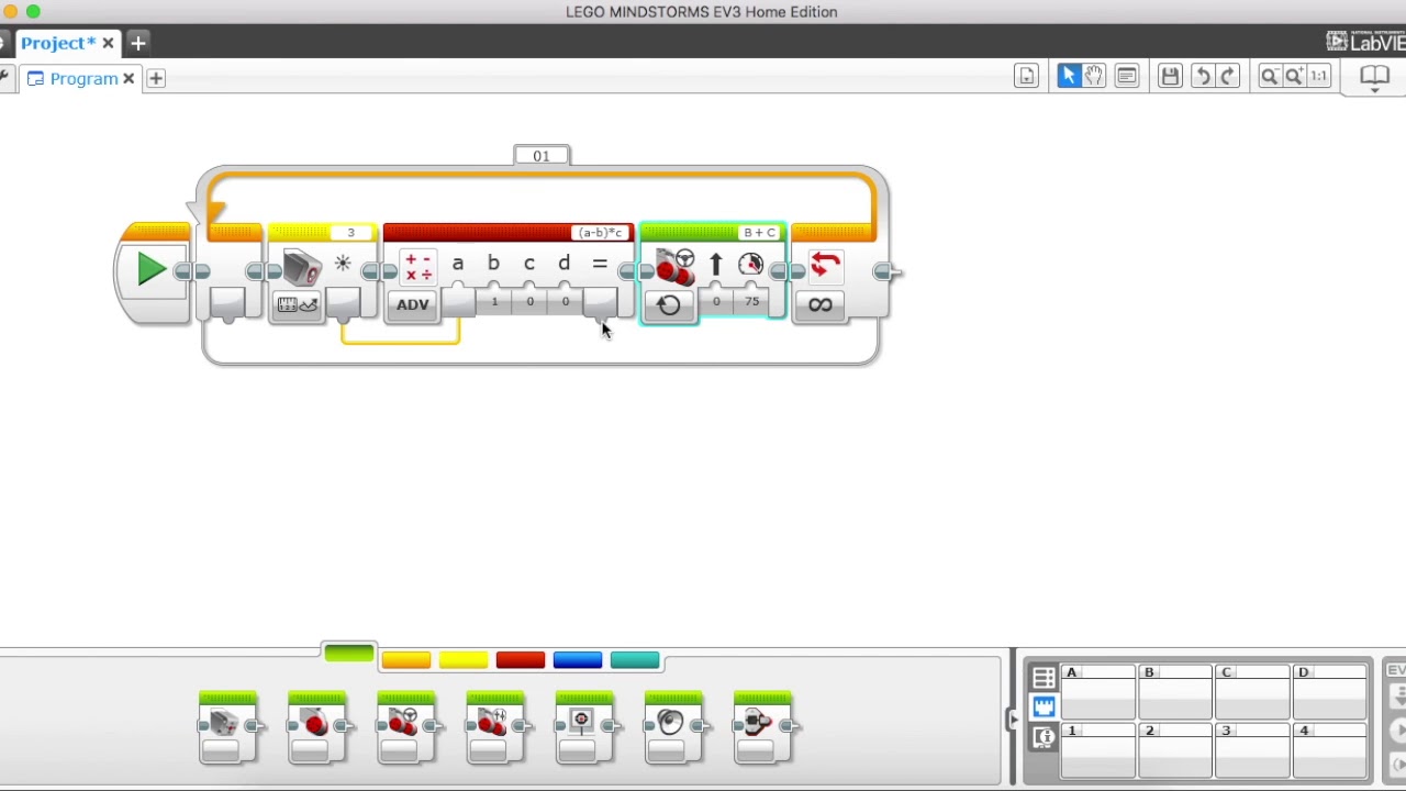 Imperial Valley MESA: Following a Line with a Color Sensor (LEGO EV3)