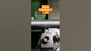 Square Threading #machine #machinist #machinelearning