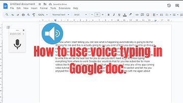 How To Use Voice Typing in Word and Google Docs
