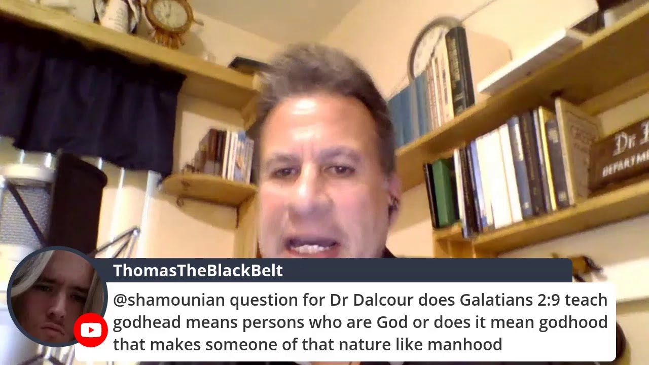 Dr. Edward Dalcour on Modalism/Oneness Theology