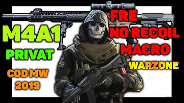 CALL OF DUTY FREE NO RECOIL MACRO | M4A1