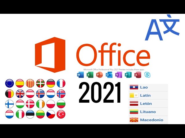 Cambiar el idioma del Office 2021 - en el 2023 - YouTube