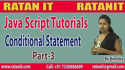 JavaScript Tutorial | Conditional Statements | Part-3 | By Binesha