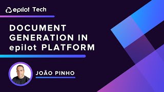 Lightning Talk: document generation in epilot platform