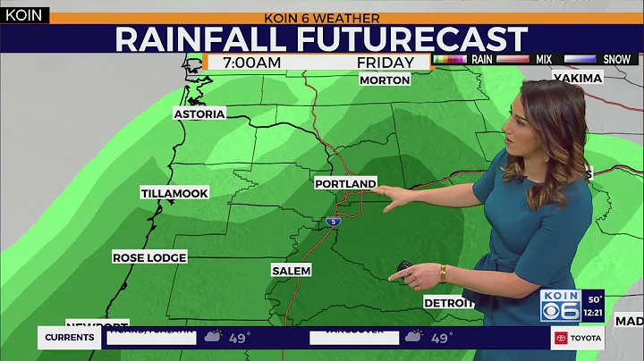 Weather forecast: Snowy mountain travel if you're driving the Cascades Tuesday