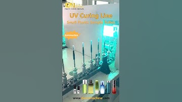 ✨DEMA Machine Automatic UV Curing Process | Sample Tubes  #uvcuring  #machine #factory