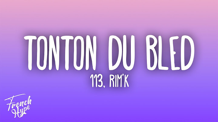 113, Rim'K - Tonton du bled