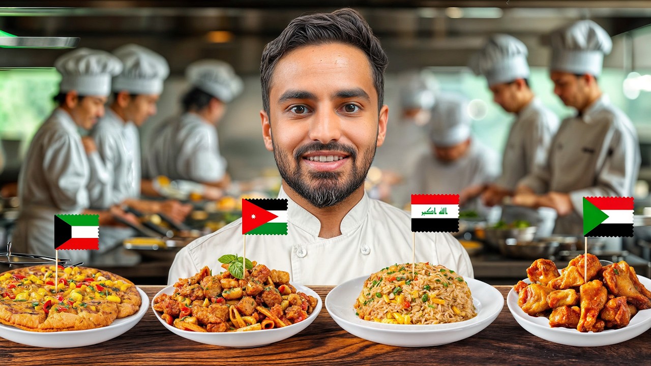 مين افضل طباخ عربي من الدول المختلفة 👨🏽‍🍳🔥