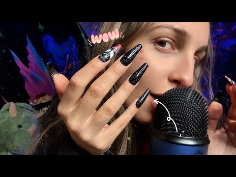 ASMR ON FAIS DES ONGLES XXL POUR S’ENDORMIR 💅🏻🌙