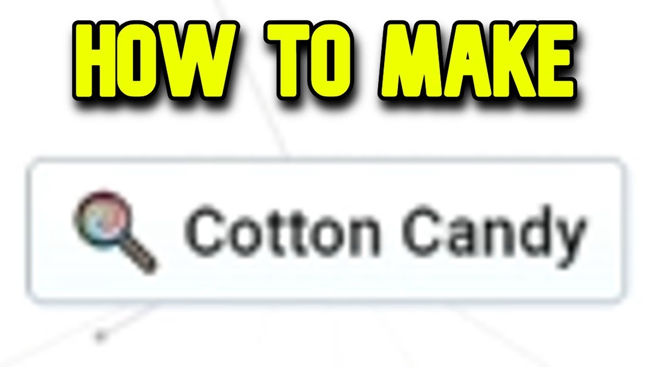 How to Make Cotton Candy in Infinite Craft