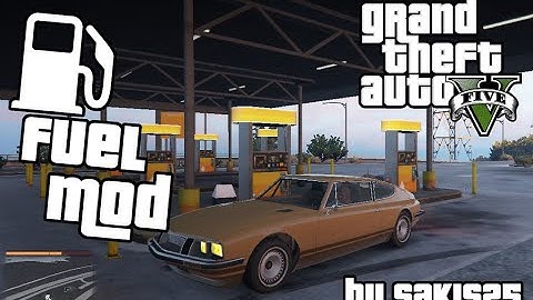 GTA V SIMPLE FUEL SCRIPT MOD| GTA V PETROL MOD FREE DOWNLOAD !😀😀😀😀😀