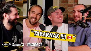 Podkassos Saison 3 #29 On cause du Canada avec Charles Brunet et son PROFIL INTÉRESSANT