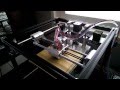 Printing with aluminium corexy 3dprinter