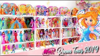 Winx Club Collection Room Tour 2019  15 Years of Winx Club Dolls
