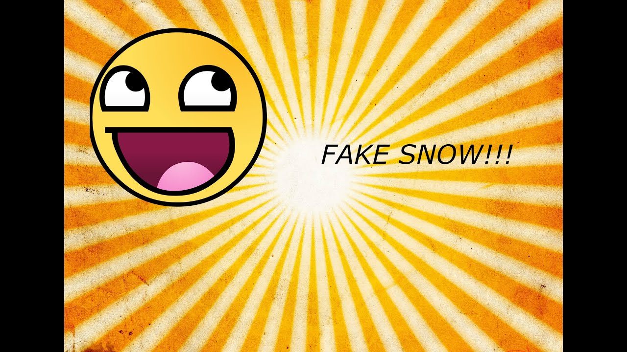 Playing with fake snow science snow YouTube