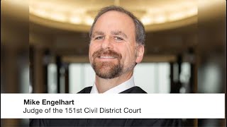 Stand For Justice: The Honorable Judge Mike Engelhart by Harris County District Clerk 263 views 2 years ago 2 minutes, 4 seconds