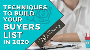 Wholesalers: Build The BEST Cash Buyers List 2021