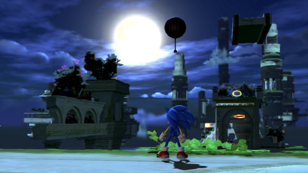 Night in Sky Sanctuary Zone Sonic Forces Mods ⮚ Walkthrough YouTube