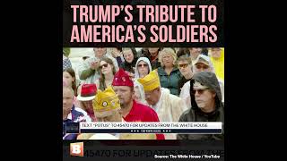"They Are Guardian Angels" — Trump's Memorial Day Tribute to America's Soldiers