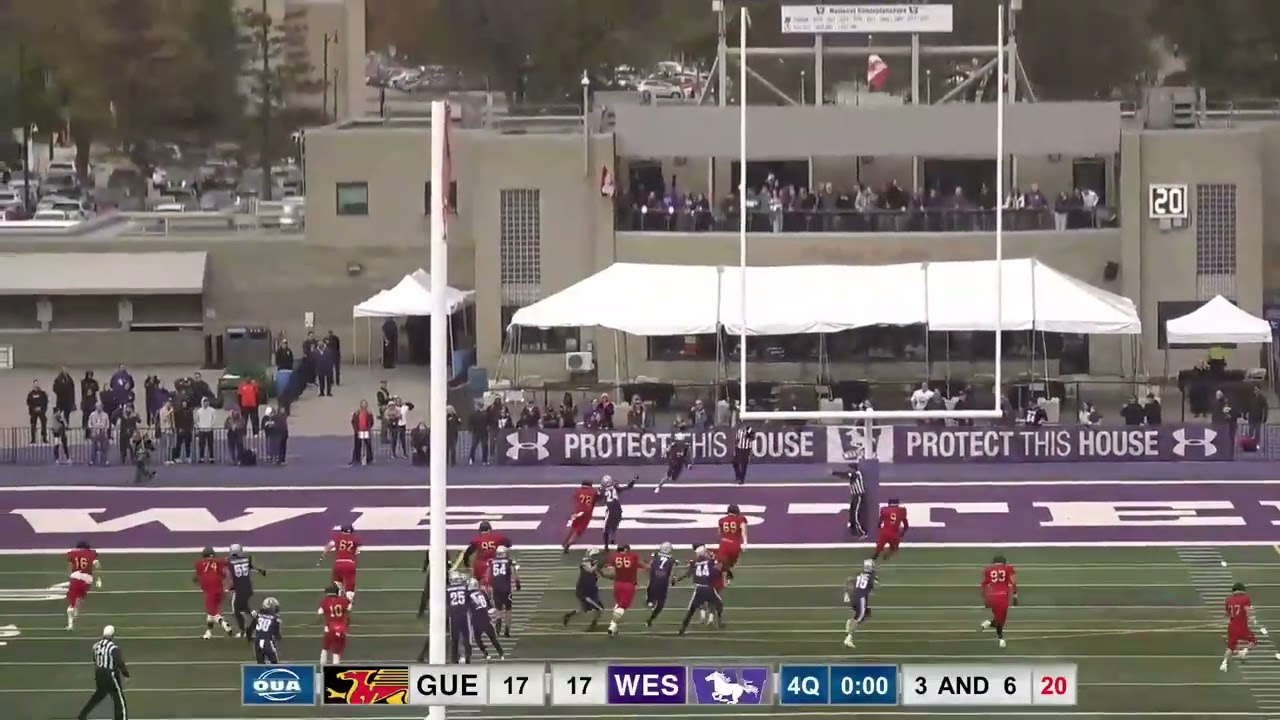 GUELPH BEATS #5 WESTERN ON A ROUGE